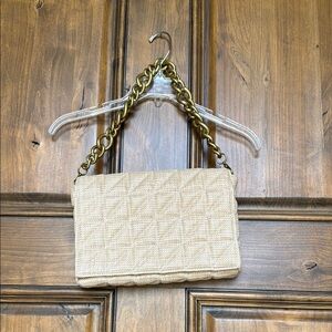 Elegant Tan Quilted Zara Women's Bag
